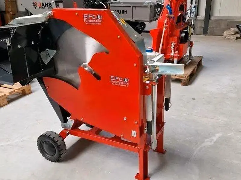 Brennholzsäge Eifo WK700 E, Wippsäge, Kreissäge, HM Blatt