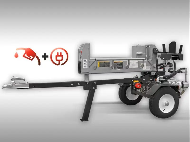 Holzspalter Jansen HS-20DS63K Benzin+Elektromotor, 20 t, 60 cm