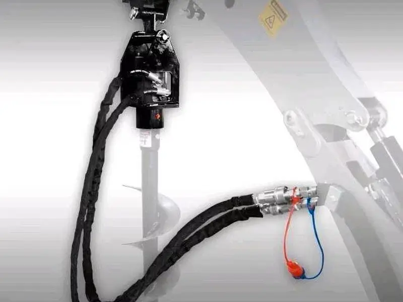 Hydraulik Erdbohrgerät Jansen HBG-1500, Minibagger,Traktor