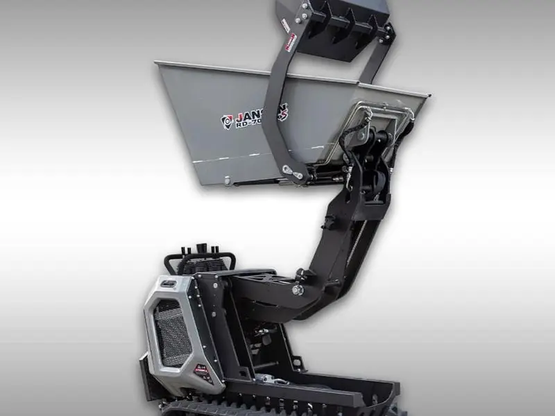 Raupendumper Jansen RD-700pro S, Selbstlader, Hochentlader, hyd