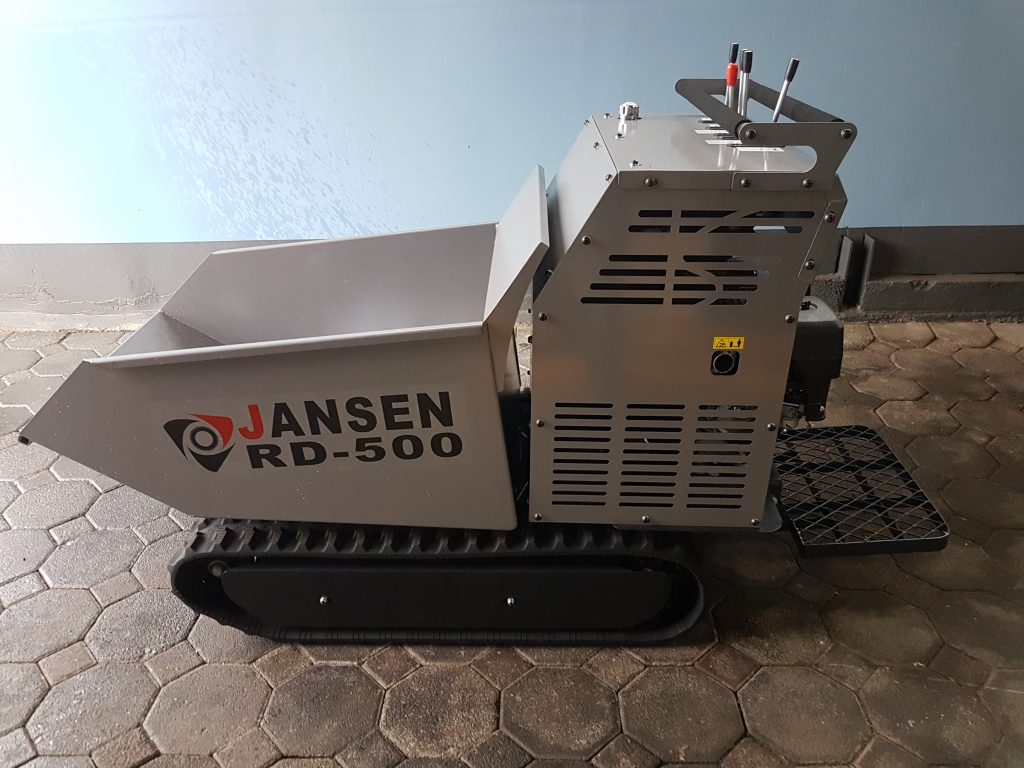 Raupendumper, Jansen RD 500, Dumper, Kettendumper, Hydrostatantr