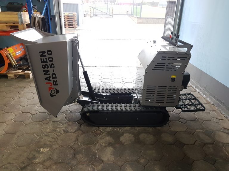 Raupendumper, Jansen RD 500, Dumper, Kettendumper, Hydrostatantr